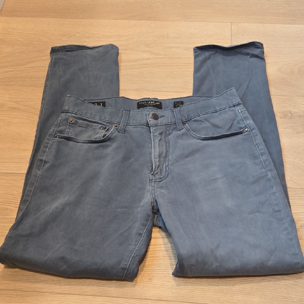 Lucky Brand Men's Blue 121 Slim Straight
